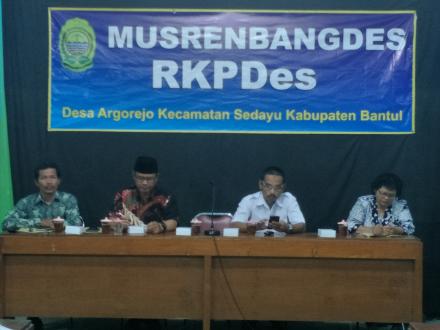 MUSRENBANGDES RKPDES Tahun 2017