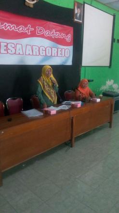 Pertemuan PPKBD desa Argorejo